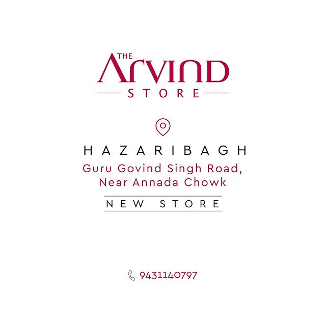 Hazaribagh, get ready to level up your style game! 🎉👔
We're thrilled to announce the grand opening of our newest Arvind store in your city! 📍🏬

Bringing to you, a stunning array of menswear essentials, from trendy T-shirts to dapper suits, and a wide range of fine fabrics in vibrant colors. 🌈✨
Join us at Arvind Hazaribagh and let's redefine your fashion journey together! 💼🛍️
.
.
.
.
.
.
.
.
.
.
.
.
#Arvind #FashioningPossibilities #MensWear #franchise #newstoreopening #franchisingbusiness #newstore #franchiseowner #franchiseopportunities #arvindfranchise #Businessowner #businessgrowth #businessmarketing #india #branddevelopment #marketleader #brandexpansion #businessexpansion #franchiseopportunities #newstoreopening #Arindmenswearstore #hazaribagh