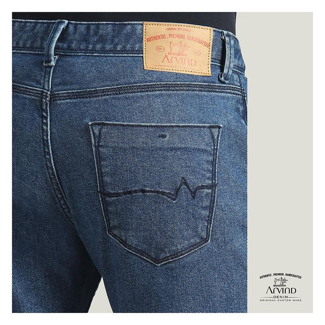 We take immense pride in our Denim Design with ADL. 💙 
Our heart beats for denim, and we are dedicated to crafting iconic denim styles that define men's fashion. From classic cuts to cutting-edge trends, we've got the perfect denim for every individual! 

Shop the #Alaska style denim & explore more amazing styles at The Arvind Store !🛍️ 
.
.
.
.
.
.
.
.
.
.
.
.
#Arvind #FashioningPossibilities #MensWear #denim #jeans #fashion #style #denimjeans #denimstyle #instagram #selvedge #customjeans #denimhead #denimlovers #denimondenim #fashionstyle #rawdenim #selvedgedenim #yourfashion #allaboutdenim #custommade #custommadeclothing #custommadedenim #denimdesign #denimevolution #deniminnovation #deniminspiration #denimpants