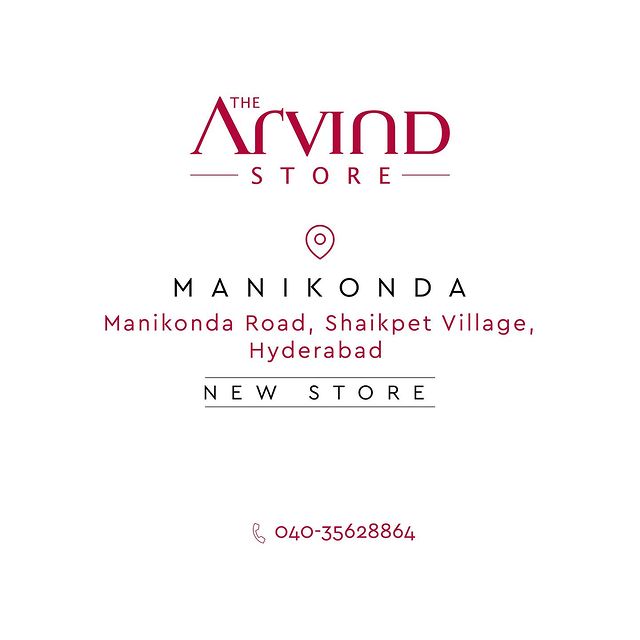 ONE MORE store in HYDERABAD? Oh YES! The Arvind Store is NOW also OPEN at Manikonda📍
Shop for Fabrics, ready made Trousers, Shirts, T Shirts, Denims, Blazers, Suits, and much more. 

Visit the newly launched store today! 🤩
.
.
.
.
.
.
.
.
.
.
.
#Arvind #FashioningPossibilities #MensWear #franchise #newstoreopening #franchisingbusiness #newstore #franchiseowner #franchiseopportunities #arvindfranchise #Businessowner #businessgrowth #businessmarketing #india #branddevelopment #marketleader #brandexpansion #businessexpansion #franchiseopportunities #newstoreopening #Arindmenswearstore #manikondastore #manikonda #hyderabad