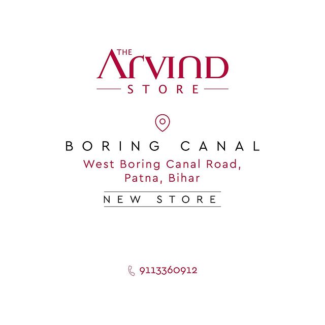 Seems like Boring Canal Road, just got Exciting 😉
The Arvind Store is NOW OPEN, with a wide variety of stylish, classy, and fun menswear! Shop for Luxury Fabrics from our Primanté section, Casual and semi formal wear from AD by Arvind, as well as ready made formal wear from Arvind’s wide collection! 🛍️
.
.
.
.
.
.
.
.
.
.
.
#Arvind #FashioningPossibilities #MensWear #franchise #newstoreopening #franchisingbusiness #newstore #franchiseowner #franchiseopportunities #arvindfranchise #Businessowner #businessgrowth #businessmarketing #india #branddevelopment #marketleader #brandexpansion #businessexpansion #franchiseopportunities #newstoreopening #Arindmenswearstore #westboringcanalroad #boringcanal #patna #bihar