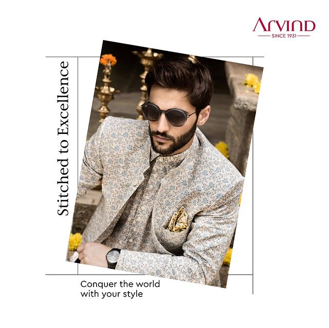 Be it Dost Ki Shaadi or Best Man Duties,  Arvind is alway Stitched to Excellence! 🕺🎉 
When it's time to celebrate with your buddies, you need to look your absolute best. Arvind's stellar tailoring and ready-mades ensure you're the life of the party! 

To shop for any upcoming occasion, visit your nearest Arvind store now! 🛍️
.
.
.
.
.
.
.
.
.
.
.
.
#Arvind #FashioningPossibilities #MensWear #mensfashion #traditionalwear #stitchedtoexcellence #menswear #fashionforward #classicstyle #handcrafted #tailoredtofit #heritagefashion #timelesselegance #dappergents #ethnic elegance #gentlemensstyle #craftsmanship #sartorial #designermenswear #culturalfashion #fashionfinesse #mensstyleguide #artoftailoring #indianfashion #custommenswear #elegantensembles #sophisticatedmen #traditionalcharm #stylishstitches #fashionheritage