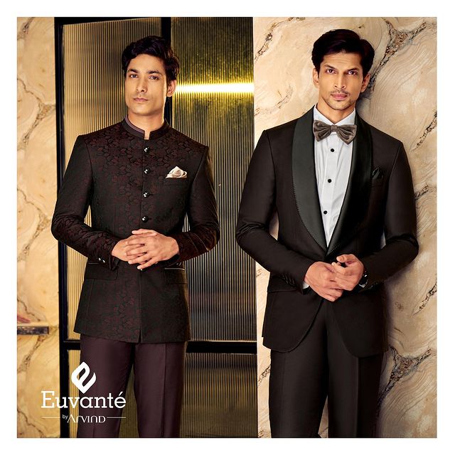 From weddings to grand celebrations, our Euvanté fabrics are your ultimate companion for making timeless ceremonial attire. Crafted from premium poly wool, it ensures both style and comfort, leaving you picture-perfect on your special day.

Which ceremony are you preparing for? Let's make it extraordinary together. 🤩💯
.
.
.
.
.
.
.
.
.
.
.
#Arvind #FashioningPossibilities #MensWear #euvantéfabrics #weddingattire #grandcelebration #premiumwool #stylishcomfort #pictureperfect #specialday #timelessattire #ceremonialwear #luxuryfabrics #bespokefashion #weddingseason #celebrationstyle #polywoolsuits #dapperoutfit #styleandcomfort #craftedforyou #memorablemoments #elegantattire #fabriclove #weddingwardrobe #luxurywedding #ceremonylook #ultimatecompanion #tailoredperfection #bespokecouture