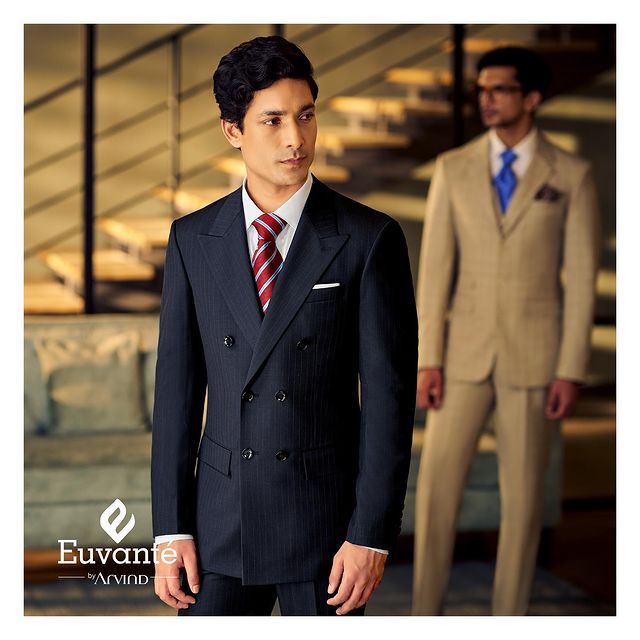 Are You Suited Up for Success? 🌟

In the world of business and luxury, details matter. Our Euvanté collection offers you the core excellence you need to step into the boardroom with confidence. From timeless three-piece suits to classic shades and checkered blazers, it's all about making a statement.

So…which power move are you planning in Euvanté? 👀💯
.
.
.
.
.
.
.
.
.
.
.
#Arvind #FashioningPossibilities #MensWear #euvantéfashion #businessattire #luxurysuits #suitupforsuccess #boardroomconfidence #powermove #elegantmenswear #classicsuits #timelessfashion #mensfashion #dapperstyle #professionallook #corporatestyle #suitandtie #executivewardrobe #checkeredblazers #sartorialelegance #businessfashion #powerfullook #confidenceinstyle #menswardrobe