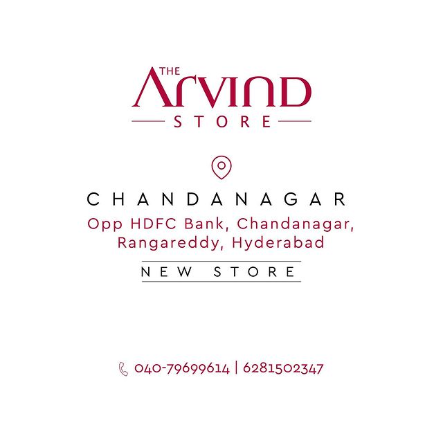 Chandanagar, You Are Store-ified! 😍

We're open and how! Now you can shop for readymade fabrics and casual menswear, stylish suits, and much more! We're looking forward to seeing you at the store! 👔🛍
.
.
.
.
.
.
.
.
.
.
.
#Arvind #FashioningPossibilities #MensWear #Arvind #FashioningPossibilities #MensWear #franchise #newstoreopening #franchisingbusiness #newstore #franchiseowner #franchiseopportunities #arvindfranchise #Businessowner #businessgrowth #businessmarketing #india #branddevelopment #marketleader #brandexpansion #businessexpansion #franchiseopportunities #newstoreopening #Arindmenswearstore #chandanagar #hyderabad