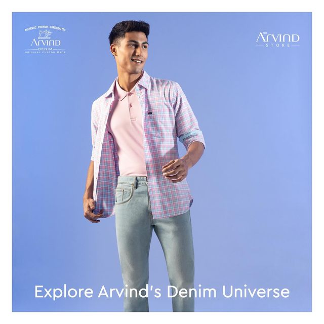 Denims are the ultimate Mood Setters! 😎
From the classic blue to the edgy distressed, for every mood, there's a denim waiting to amp up your style game. Slip into your favorite pair, and let your mood guide your fashion journey. Whether it's casual, confident, or edgy, denims have got you covered. 
Which denim are you in the mood for, today? 👀👖
.
.
.
.
.
.
.
.
.
.
.
#Arvind #FashioningPossibilities #MensWear #DenimFashion #StyleInspiration #FashionTrends #OOTD #DenimLove #MoodSetter #JeansOnFleek #DistressedDenim #FashionGoals #OutfitGoals #StylishVibes #DenimOnPoint #Fashionista #WardrobeEssentials #FashionForward #DenimOutfit #TrendyLook #ConfidentStyle #EdgyFashion #DenimAddict #DenimDays #FashionMood #Denimdays #WeekendVibes #DenimEnsemble