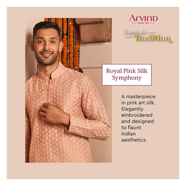 When floral meets royal 👑🤌🏻

This festive season, give your style a new edge and flaunt Indian aesthetics like never before! 
Shop from the Arvind store, today! 🛍️
.
.
.
.
.
.
.
.
.
.
.
#Arvind #FashioningPossibilities #MensWear #custommadeclothing #mensfashion #traditionalwear #festiveattire #ethnicfashion #customtailoring #festivemenswear #fabriccraftsmanship #traditionaltextures #artisanfashion #bespokewardrobe #festiveensemble #indianfabrics #tailoredelegance #handcraftedwear #heritagetextiles #culturalcouture #menstraditionalwear #customdesigns #festivefashion #fabricartistry #traditionaloutfit #mensstyle #customizedgarments #festivewardrobe #richtextures