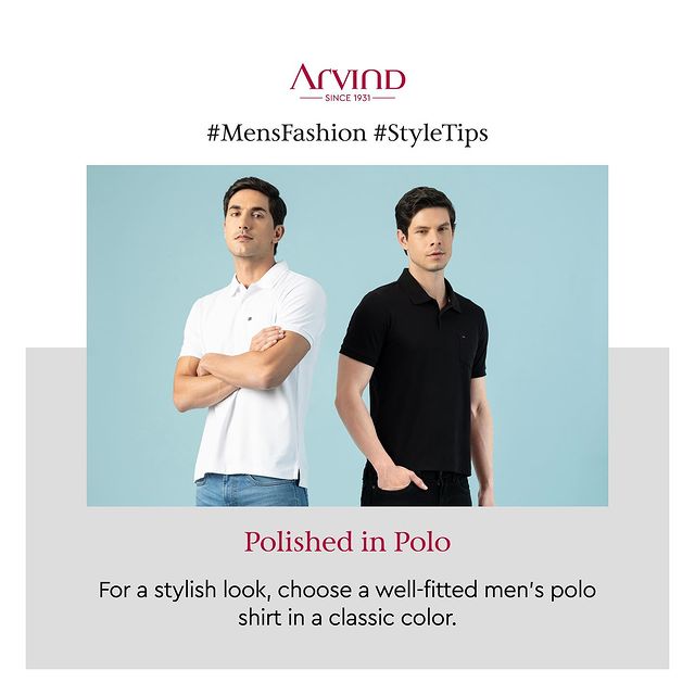 When it comes to style, we're not just talking the talk; we're walking the walk! 🤵🏻‍♂️

Here are a few tips for our gentlemen who aspire to level up their style game. At Arvind, we've been crafting timeless looks for decades, and we're here to share our secrets with you. Boost your confidence, enhance your charisma, and look your best with our styling tips. 🎩
.
.
.
.
.
.
.
.
.
.
.
#Arvind #FashioningPossibilities #MensWear #MensFashion #StyleTips #FashionAdvice #MensWear #MensStyle #Dapper #Gentleman #FashionInspo #OOTD #MensAccessories #Sartorial #FashionForward #MensFashionBlog #MensFashionTrends #MensStyleGuide #MensFashionDaily #MensFashionPost #InstaFashion #WardrobeEssentials #SharpDressedMan #MensFashionAdvice #Fashionista #MenswearMonday #FashionForMen #mensclothing