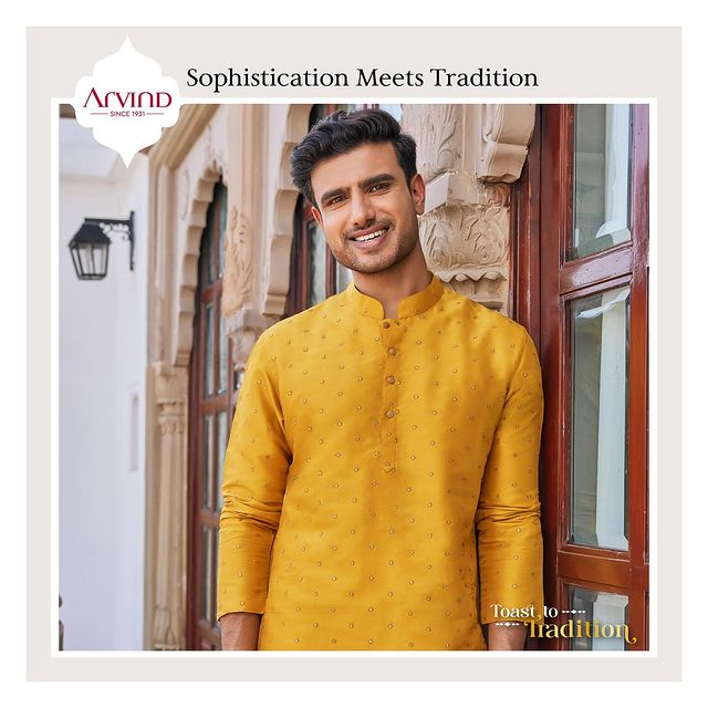A Festive Toast to Tradition! 🎉✨

As we dive into the season of celebration, Arvind unveils a kaleidoscope of menswear that redefines festive elegance. With every stitch, we weave tradition into contemporary flair, inviting you to revel in the joy of timeless style. Here's to making traditions brighter, bolder, and impeccably stylish. Cheers to a fashionable festival!
.
.
.
.
.
.
.
.
.
.
.

#Arvind #FashioningPossibilities #MensWear #custommadeclothing #mensfashion #traditionalwear #festiveattire #ethnicfashion #customtailoring #festivemenswear #fabriccraftsmanship #traditionaltextures #artisanfashion #bespokewardrobe #festiveensemble #indianfabrics #tailoredelegance #handcraftedwear #heritagetextiles #culturalcouture #menstraditionalwear #customdesigns #festivefashion #fabricartistry #traditionaloutfit #mensstyle #customizedgarments #festivewardrobe #richtextures