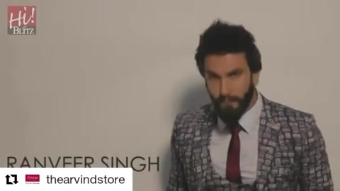The Arvind Store When it comes to making an impression Ranveer