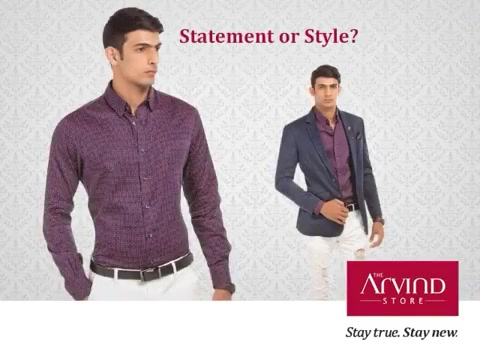 Take the casual look for a swing or make a formal statement with a blazer, what is your way to go about?

#StayTrueStayNew #TheArvindStore #FashionForMen #whatsyourstyle #DifferentLooks #FormalLook