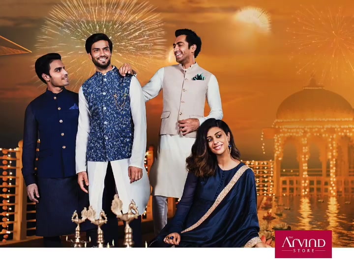 The victory of good over evil calls for a celebration. Celebrate and enhance the joyful occasion with our latest AW’17 collection. #HappyDussehra #celebration #festivals #menfashion #TheArvindStores