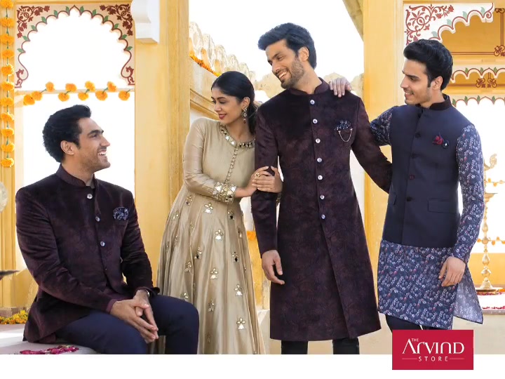 Be it any celebration, hit the right notes in our latest AW’17 collection and make heads turn, wherever you go. Visit the nearest store - http://bit.ly/2geFHkt

#TheArvindStores #AutumnWinter2017 #AutumnWinter #AW2017 #Fashion #FashionForMen #Style #StyleStatement #Traditional #IndianStyle