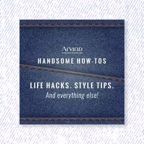 Denims never run out of style. So it pays to care for them the right way. Here’s how you can do that!
.
.
.
.
. 
#thearvindstore #fashioningpossibilities #denim #fashionformen #mensfashion #mensstyle #fashion #fashionstagram #denimdenimdenim