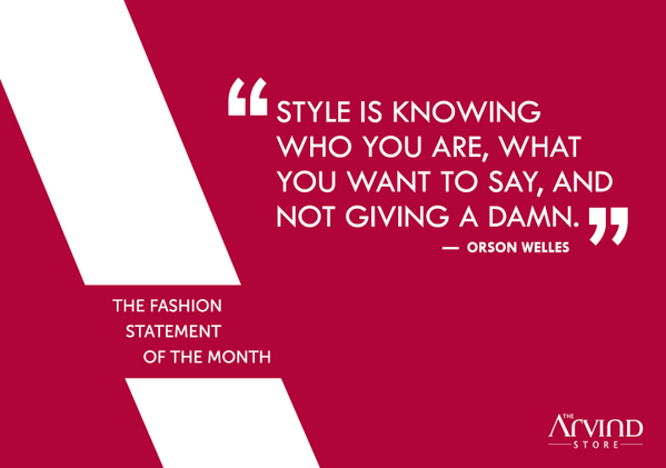 Know your style!  #Fashion #Style #MensFashion #TheArvindStore http://t.co/b3sMxZcSmW