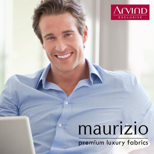 A unique story of expression of #elegance and #luxury.  #Maurizio #TheArvindStore #LuxuryFabrics http://t.co/8N9y2B0XnE