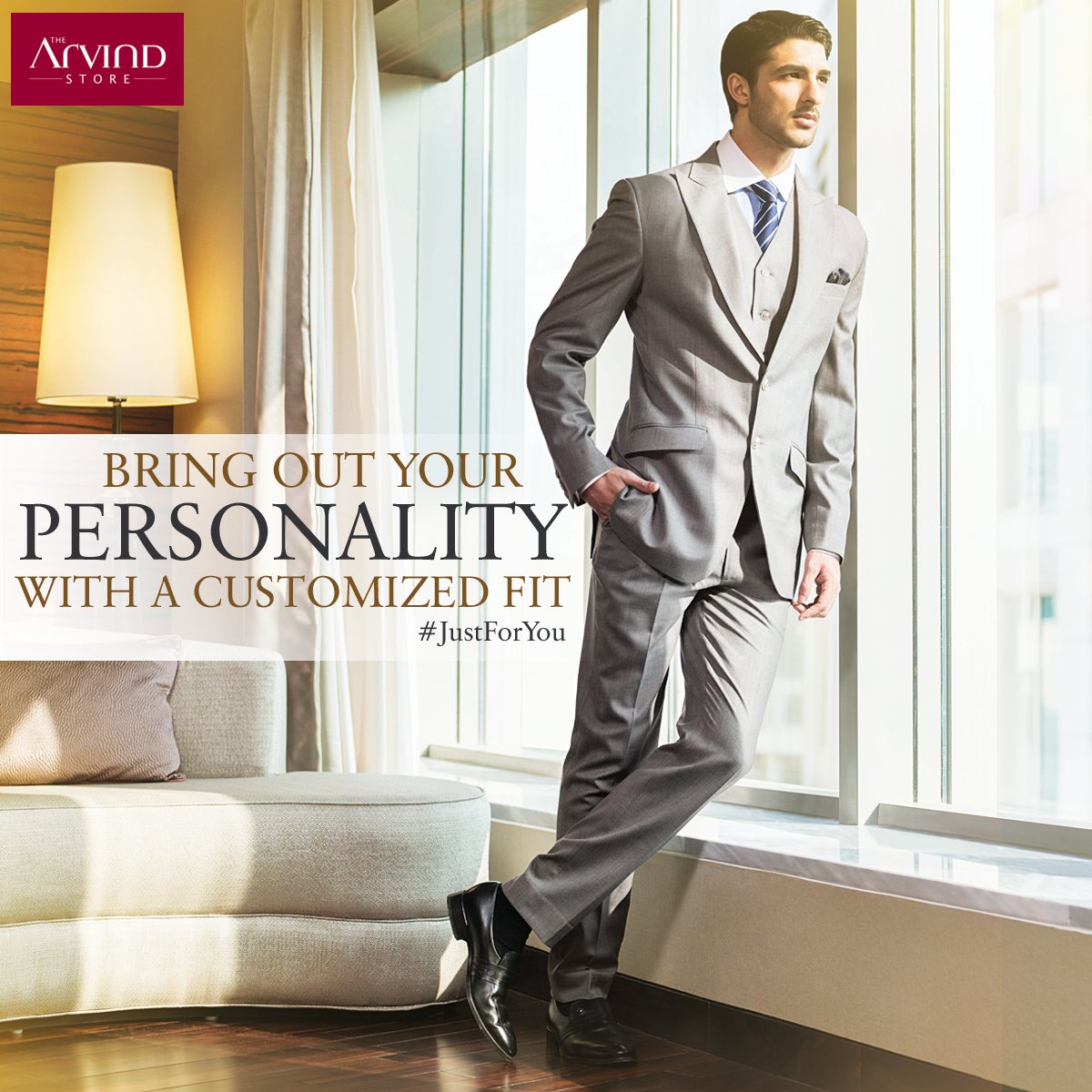 Clothes don’t make the man but a well-fitted pair can make you look great. #JustForYou https://t.co/ZwiEY2Bnox