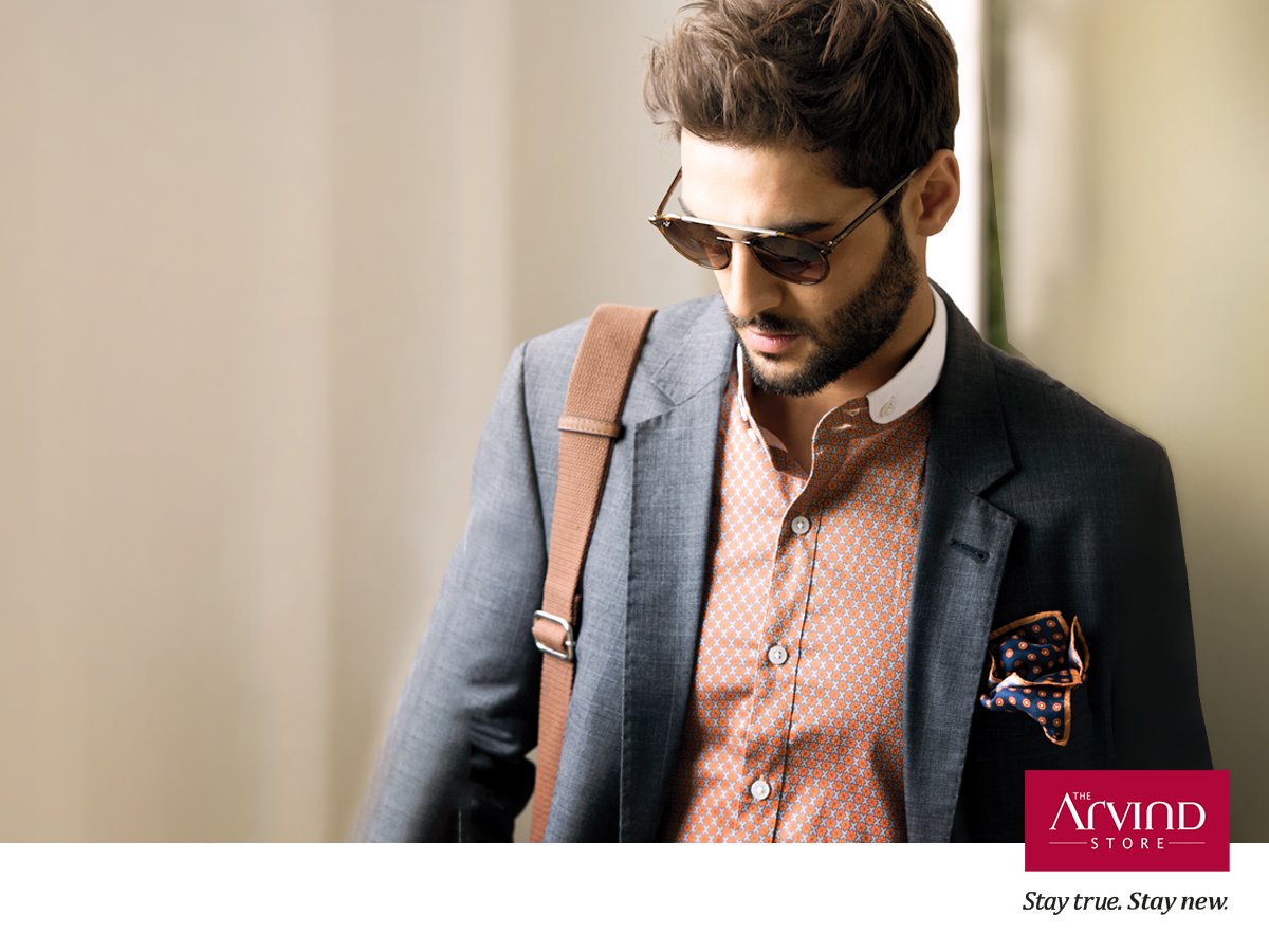Be the man of the hour with this dapper ensemble that reflects your suave personality. #StayTrueStayNew
Visit: https://t.co/zpwtp7ddJ2 https://t.co/7U4dhcm1Eu