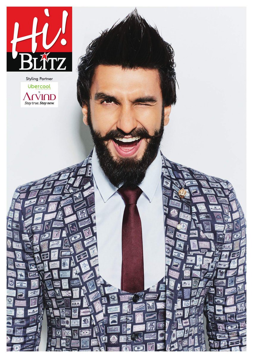 Here’s how @RanveerOfficial spreads his eccentric charm with Uber Cool Fabric range from the house of @thearvindstore .
#StayTrueStayNew https://t.co/AmJrrcfjc3