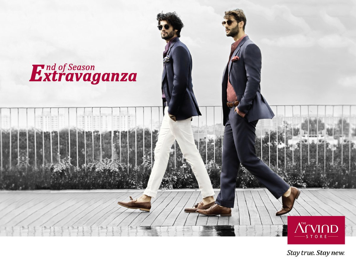 The Arvind Store,  StayTrueStayNew, EOSS, ComingSoon