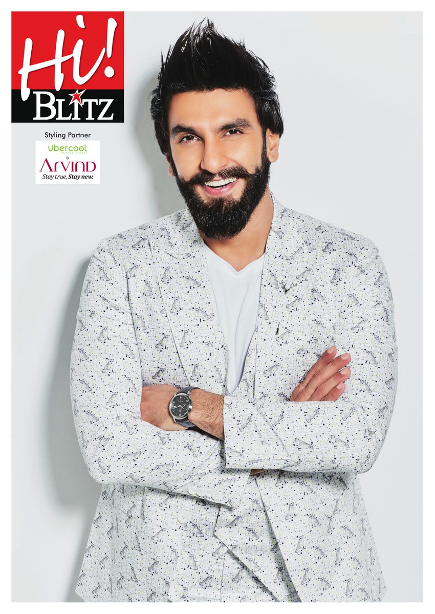 Check Ranveer Singh on the cover of HiBlitz donning The Arvind Store’s Uber Cool range.
Visit: https://t.co/zpwtp6VCRu
#StayTrueStayNew https://t.co/MwoR76N47g