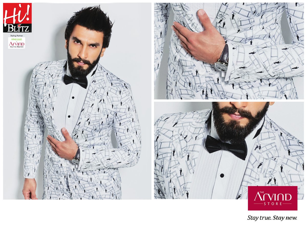 We can’t blame you for wanting to dress like @RanveerOfficial . Check him out in our Uber Cool Collection from @ArvindStore. https://t.co/3uBeQaxSER