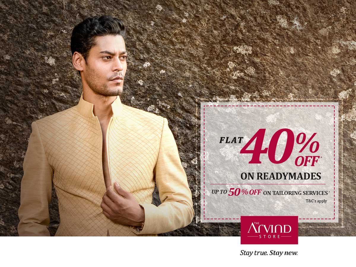 Ever wished to give your wardrobe a classy touch? Well, now’s your chance! Check out the sale at our Arvind stores: https://t.co/nBtu7S8hhh https://t.co/sY2TbWIObm