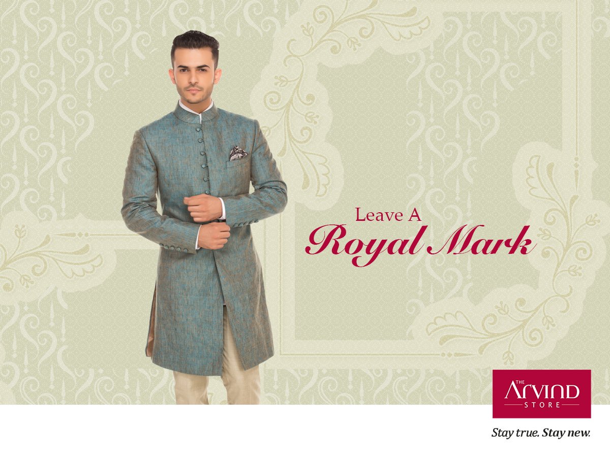 A majestic outfit, a royal colour and a conversation piece, for sure.
Visit: https://t.co/zpwtp6VCRu
#StayTrueStayNew #TheArvindStore https://t.co/OpiLPT7te0