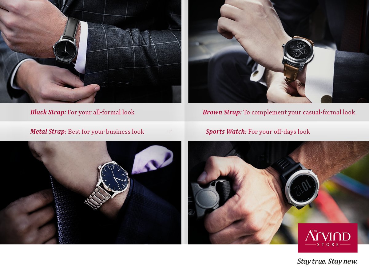 Here are the 4 watches that you will need to accomplish your fashion goals.
#GetStylish #StayTrueStayNew #TheArvindStore https://t.co/enRQwrshcV