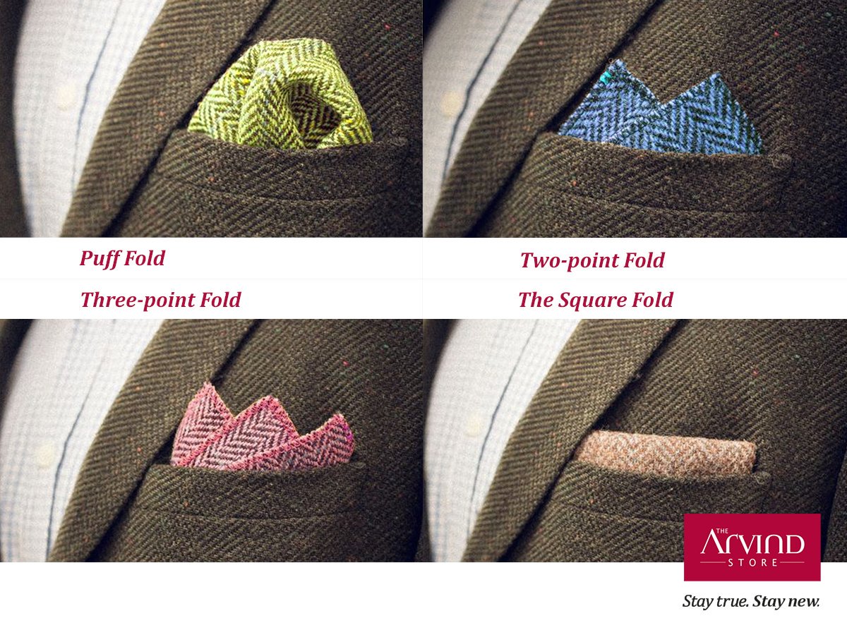 Pocket squares add that extra flair to your outfit. But how you fold it matters too, tell us which one is your signature fold?
#GetStylish https://t.co/4O2D7zfVNs