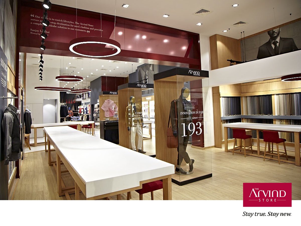 The plush store of Arvind is your home to fine fabrics, quality clothing & space to get a complete makeover. Visit: https://t.co/zpwtp7ddJ2. https://t.co/V0nZhSCRy6